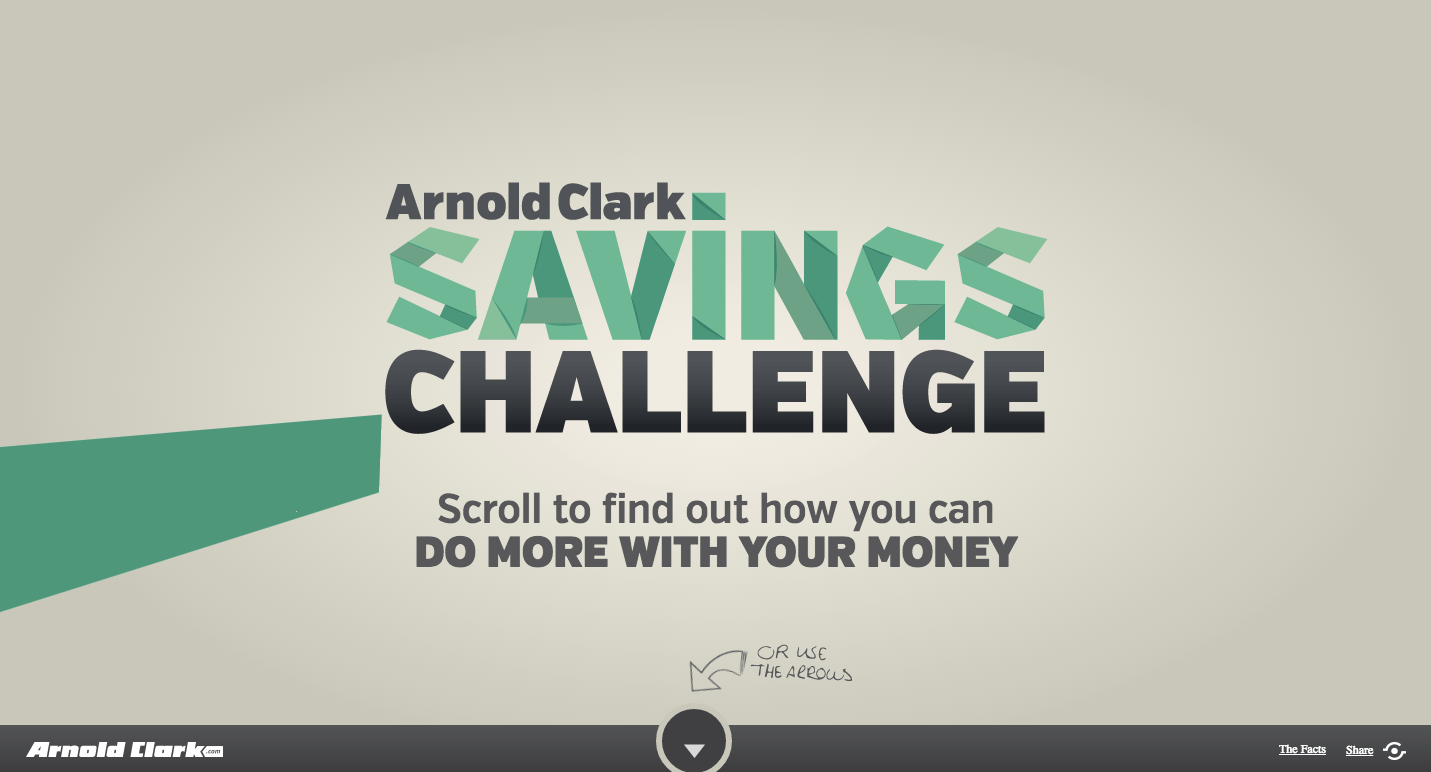 The Arnold Clark Savings Challenge